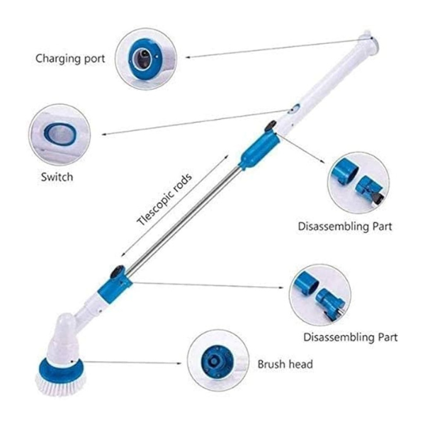 Cordless Electric Spin Scrubber