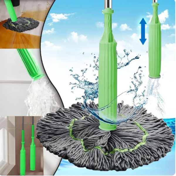 2 in 1 Self-Wringing Twist Mop