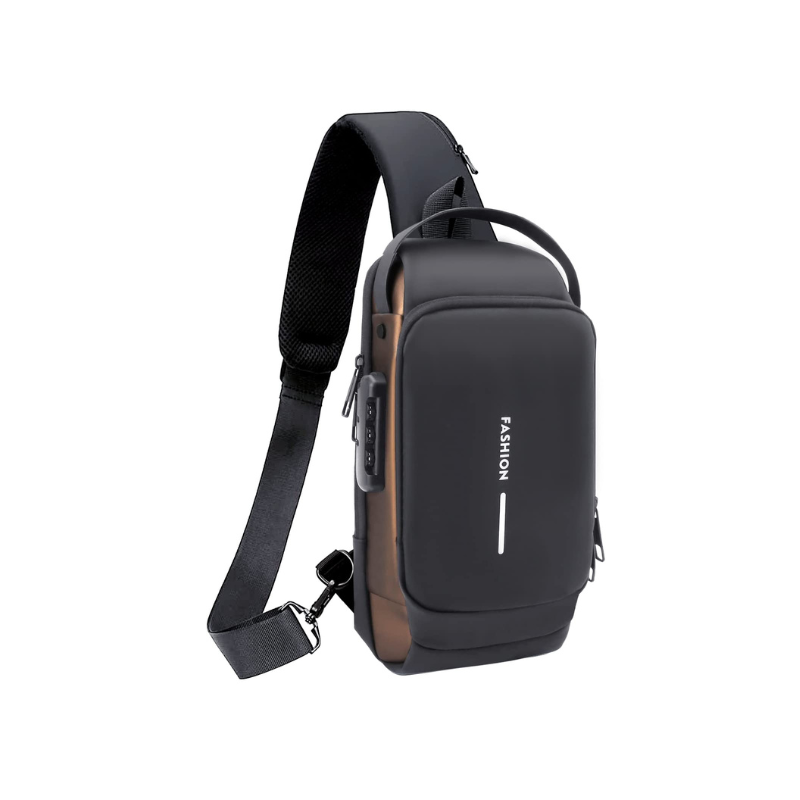Fashion Technology Travel Sling Bag (USB Charging + Water Resistant)
