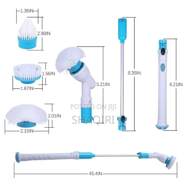 Cordless Electric Spin Scrubber