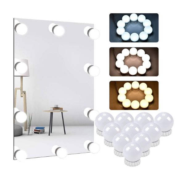 10 bulb Mirror LED Vanity light set