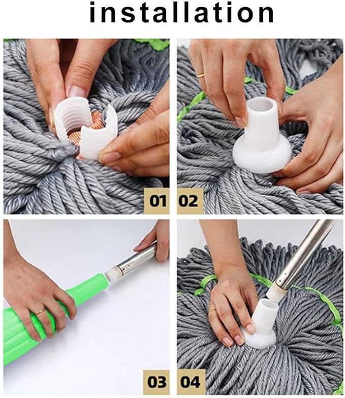 2 in 1 Self-Wringing Twist Mop