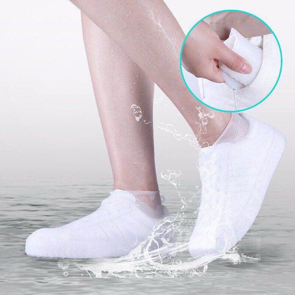 Foldable Waterproof Silicone Shoes Covers