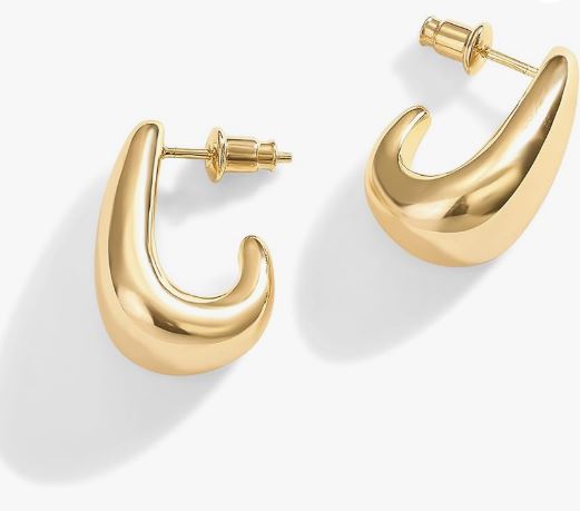 Gold / Silver Hoop Earrings