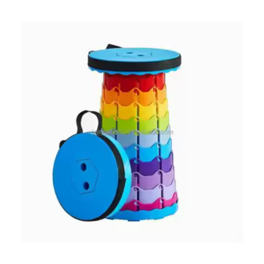 Rainbow Stool - Portable Telescopic Folding Chair