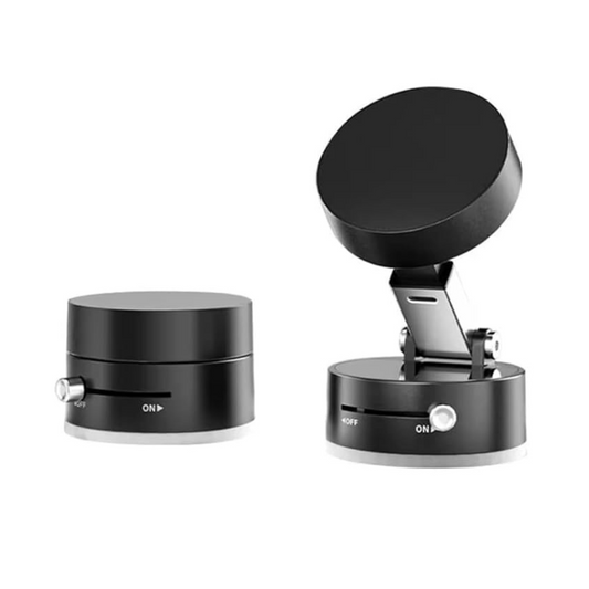 Vacuum Magnetic Phone Holder, 360° Rotating Adjustable and Foldable Phone Holder