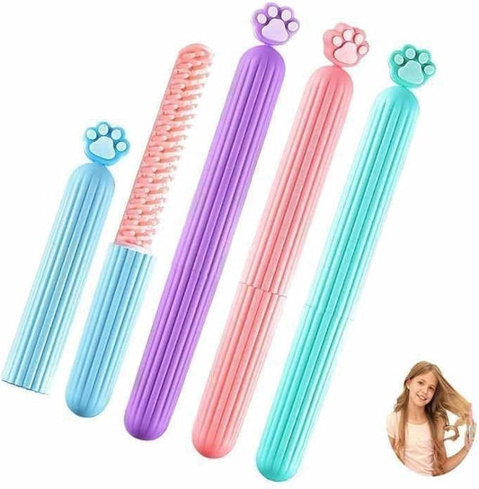 Portable Plastic Comb With Lid