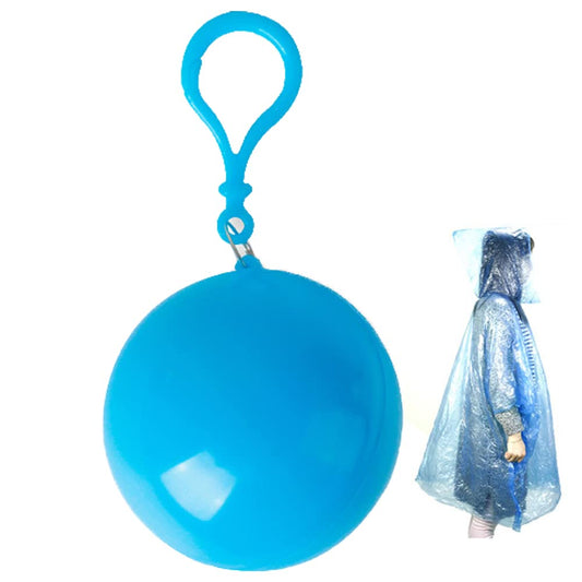 Emergency Waterproof Raincoat Keychain