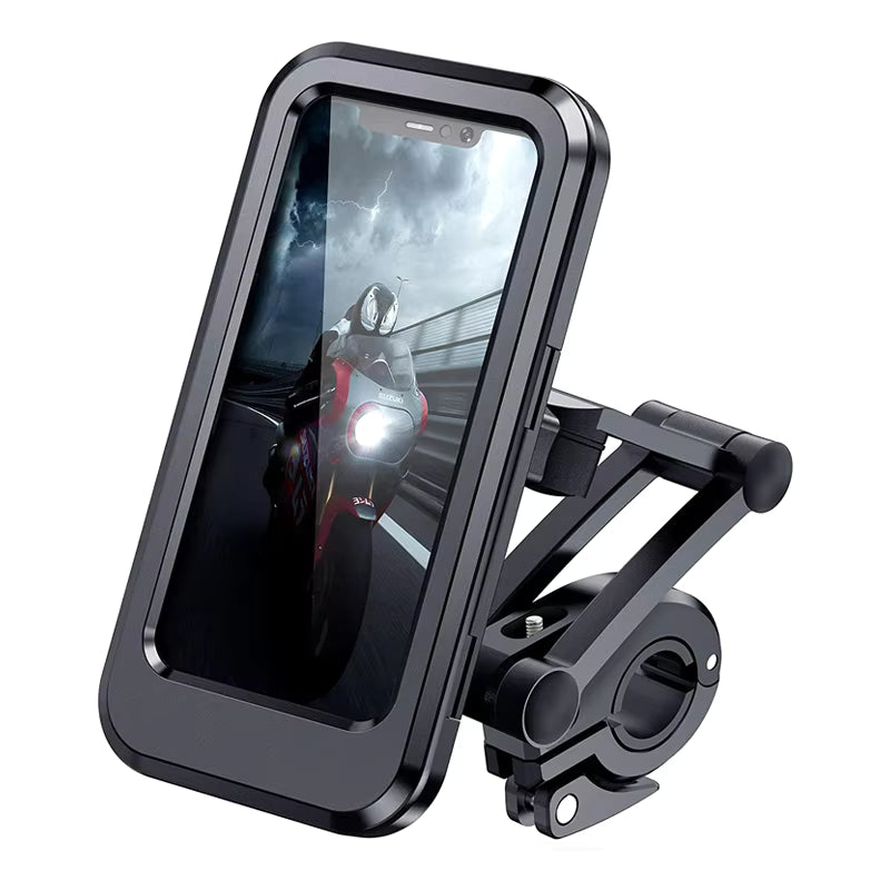 Waterproof Bike Phone Mount Cell Phone Holder for Motorcycle - Bike Handlebars, 360°