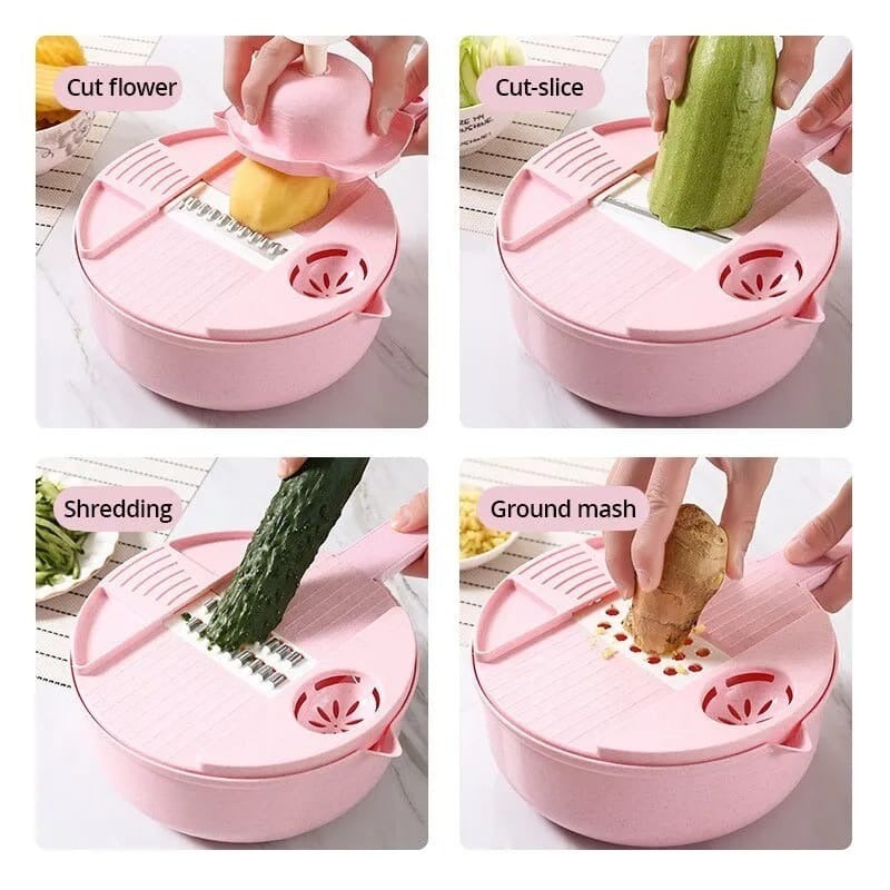 12 In 1 Multi-Function Food Vegetable Chopper