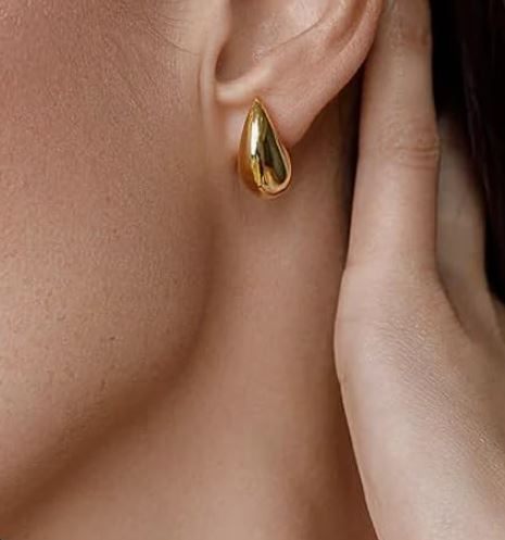 Gold / Silver Hoop Earrings